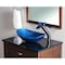 Novatto AZZURRO Glass Vessel Bathroom Sink Set in Rubbed Bronze NSFC-S1328031001ORB - alternate 8